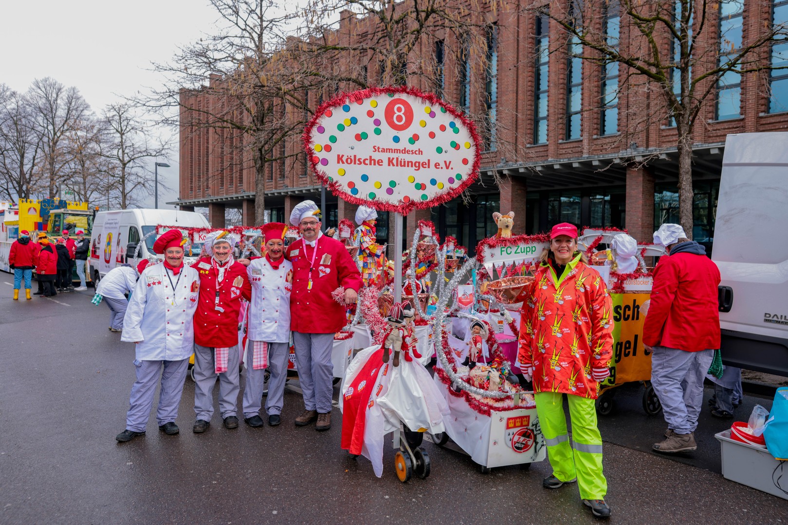 Goldene Lappenclown Gruppe 8 Stammdesch Kölsche Klüngel e.V. von 1999