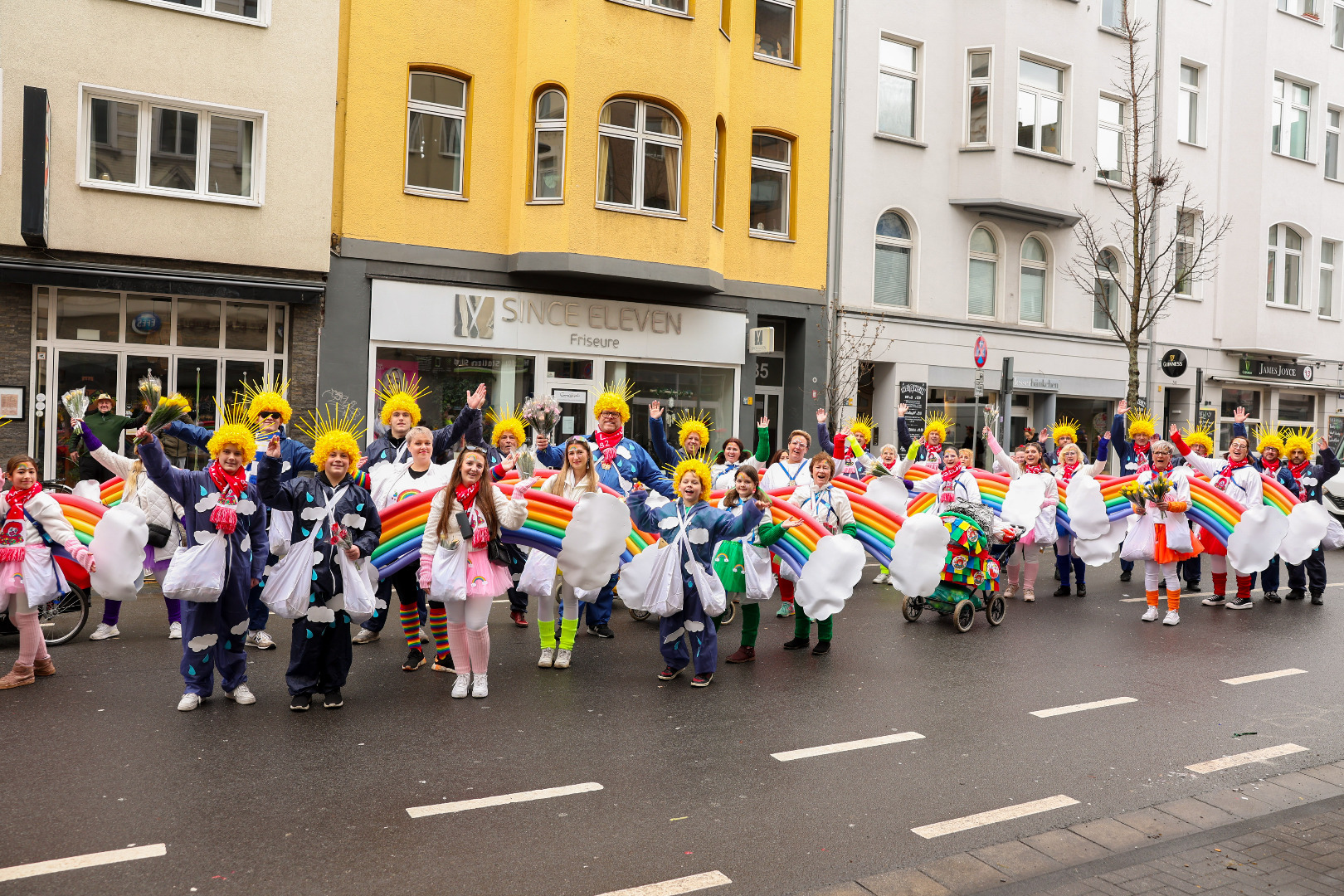 Goldene Lappenclown Gruppe 20 Höhenberger Lumpe